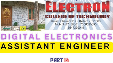 ASSISTANT ENGINEER / POLYTECHNIC LECTURER (EC)/ASSISTANT PROFESSOR/  DIGITAL ELECTRONICS   PART 14