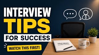 INTERVIEW TIPS FOR SUCCESS | Watch This First🔥 #shorts#interviewtips 