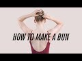 How to Make the Perfect Ballet Bun