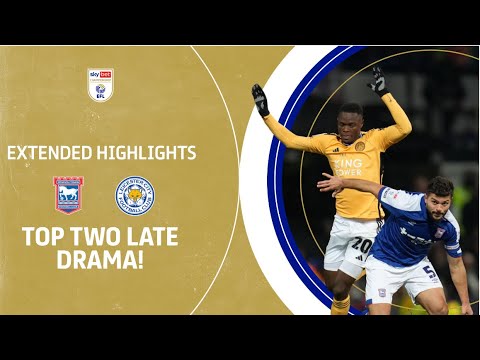 Ipswich Leicester Goals And Highlights