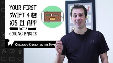 Writing the Difference Calculation Challenge - Beginning Programming with iOS 11, Swift 4, & Xcode 9