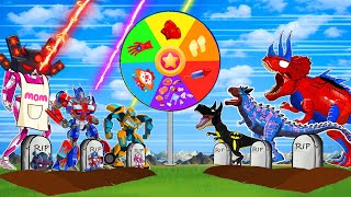 TRANSFORMERS FUNNY ANIMATION 2D: Unstable Dinosaurs | Collection of the Best Robot Cartoons Season 7