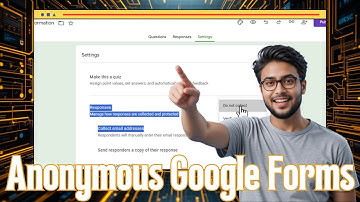 Hoe maak je een Google-formulier anoniem op je pc? | Stapsgewijze handleiding (2025)