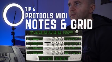 Midi in ProTools | Drawing in notes with the grid | Tip 6