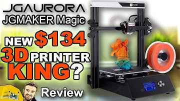 JGAURORA - JGMAKER Magic FDM 3D Printer - Review