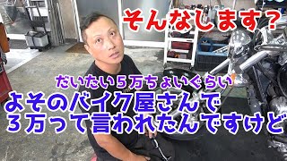 【さくら研究所】よそのバイク屋の見積もりより安くしてくれって人が来たらこうなる