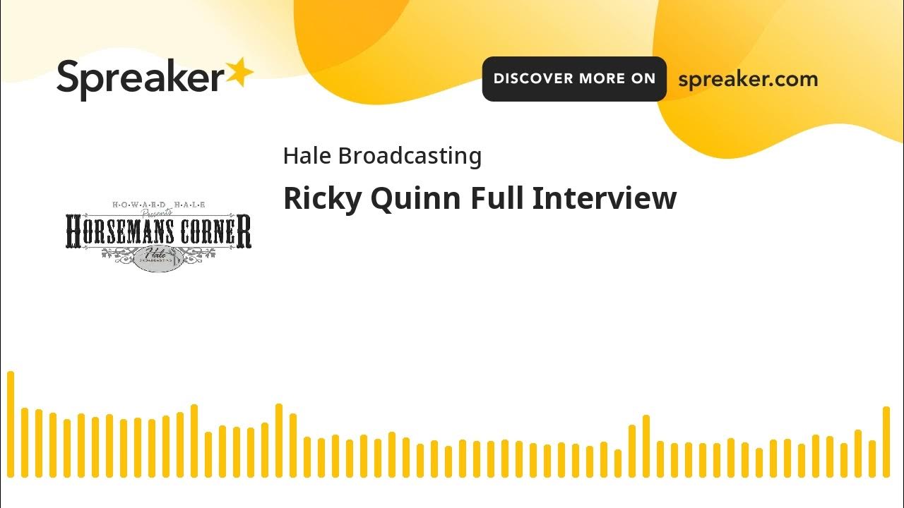 Ricky Quinn Full Interview - YouTube