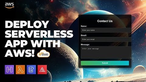 Build and Deploy Serverless app with AWS: Lambda, API Gateway, DynamoDB,Amplify