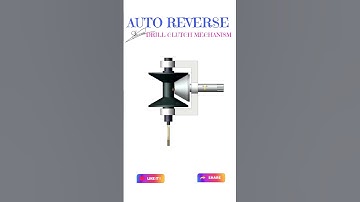 Auto Reverse Drill Clutch Mechanism #automobile #mechanical #3d #engineering #mechanicaldesign #cad
