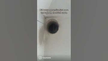Did your apprentice just core through my electrical cable #plumbing #sparky #funny #fail