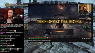 Asmongold Reacts to Dark Souls 3 All Bosses Speedrun World Record [1:16:54] by COLTrane45
