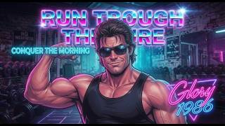 RUN THROUGH THE FIRE | 80s Soundtrack Heavy Gym Motivation (Glory 1986)