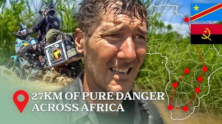 I Attempted The Most Dangerous Motorcycle Trip Across Africa...