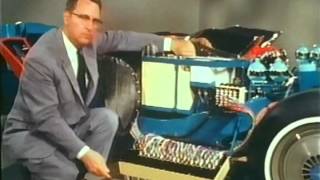 Harley Earl Firebird III Movie / showing first ever onboard computers in cars