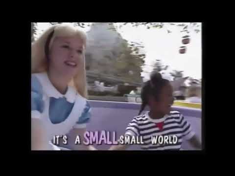 It's A Small World -  Disney Sing Along Songs: Disneyland Fun (1992) (PAL Pitch)