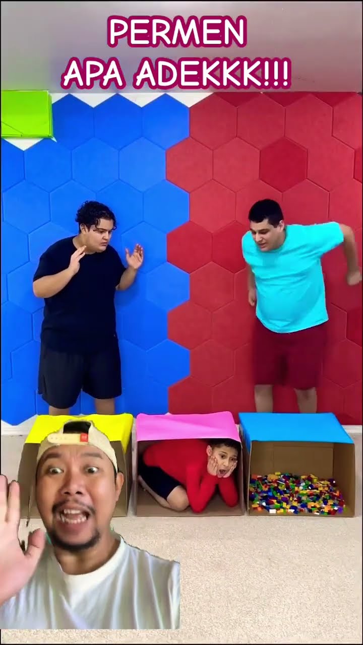 Kardus permen dan Adek!!!? #funny #challenge #comedy #fun #prank