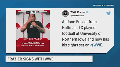 Former UNI football player Antione Frazier joins W...