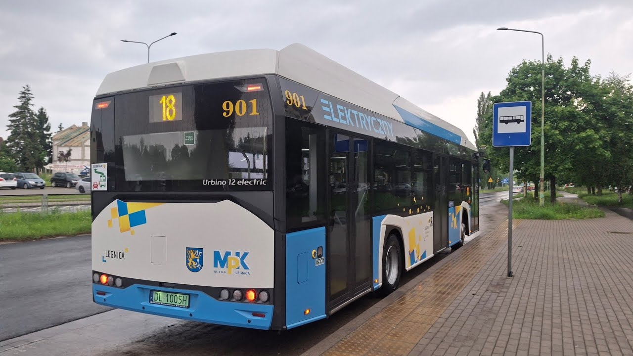 Solaris Urbino 12 IV Electric #901 (MPK Legnica) [🚍18]