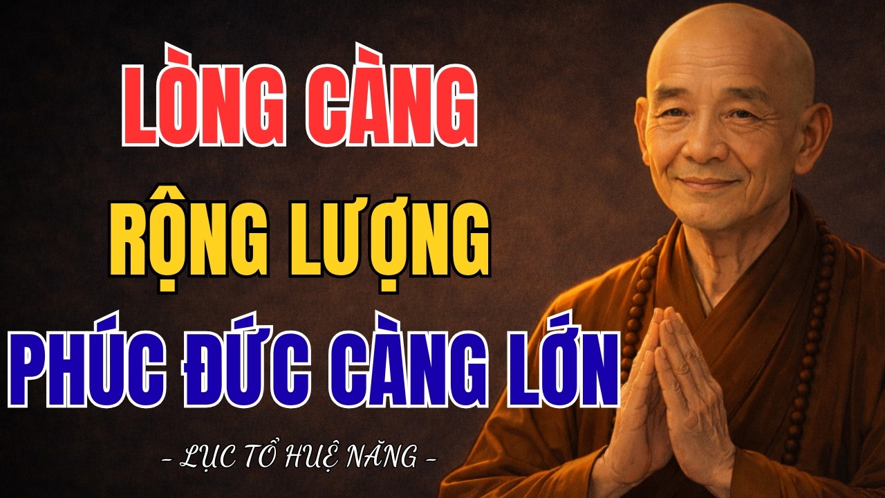 LỤC TỔ HUỆ NĂNG – LÒNG RỘNG LƯỢNG SINH PHÚC LỚN, SỐNG AN NHIÊN GIỮA ĐỜI | Tâm Hướng Thiện Audio