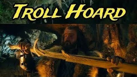The Hobbit: An Unexpected Journey (2012) ~ Troll Hoard Cave Scene | Dwarfs Find Gold Treasure