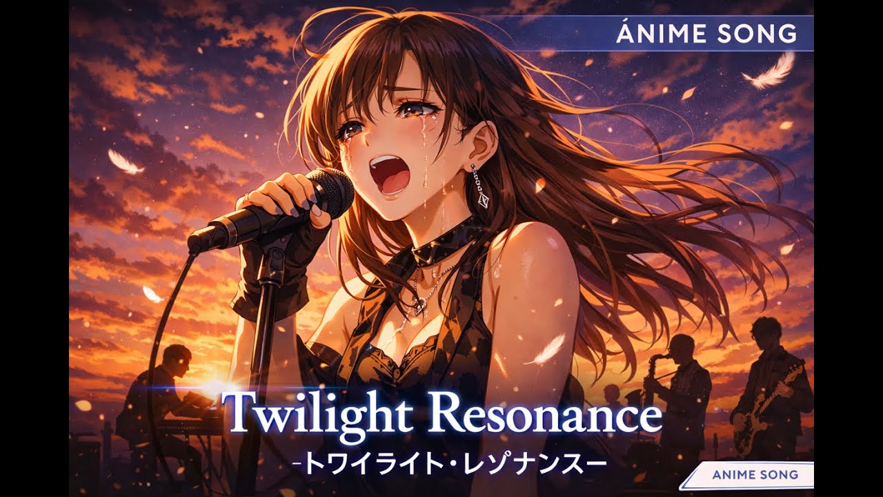 【Original J-Rock】Twilight Resonance - 哀愁と疾走のピアノロック / Emotional Anime Style Music