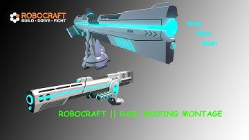 ROBOCRAFT || RAIL SNIPING MONTAGE!!