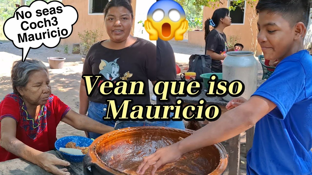 😡Rosi regaña a Mauricio😱Mauricio Metio la Mano En la Olla de la Comida😱