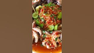 Spicy Squid With Chili Thailand Chumnan Maunghong Style - Mouth Watering