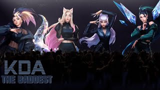 K/DA The Baddest || imagine you are at the concert [concert audio]