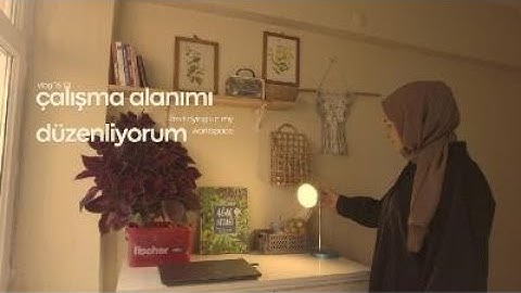 Huzur Dolu İnziva Alanım | Cozy Workspace Reset Vlog