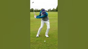 How to hit ball then turf golf strikes (golf basics)