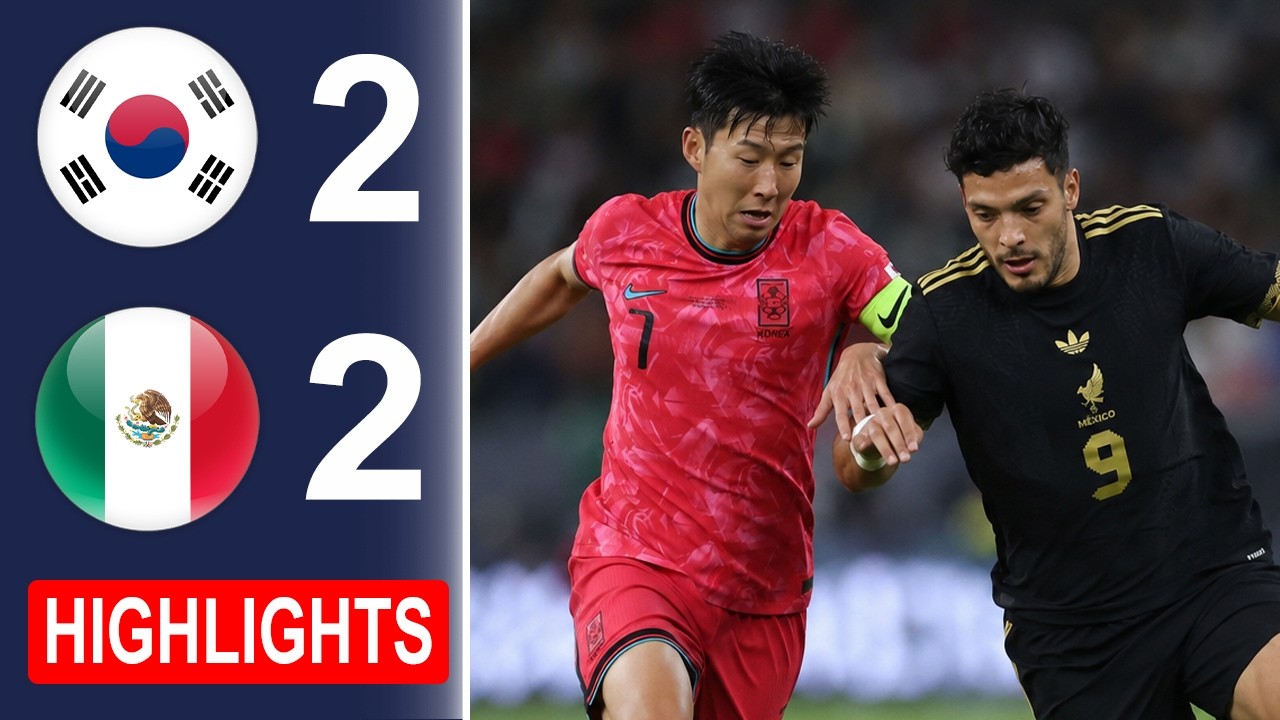SOUTH KOREA vs MEXICO | Looking Back at Their Last Meeting – Friendly Match 2025 Analysis
