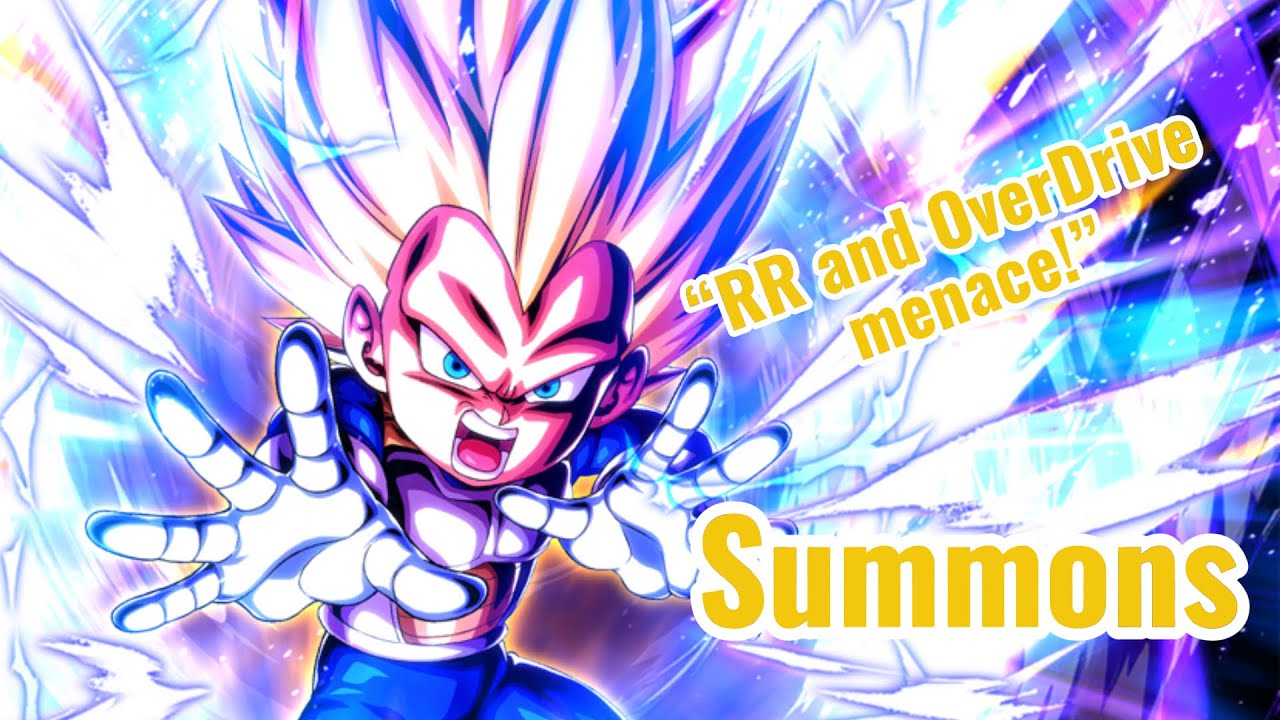 Super Saiyan 3 Vegeta (mini) Summons | Dragon Ball Legends 