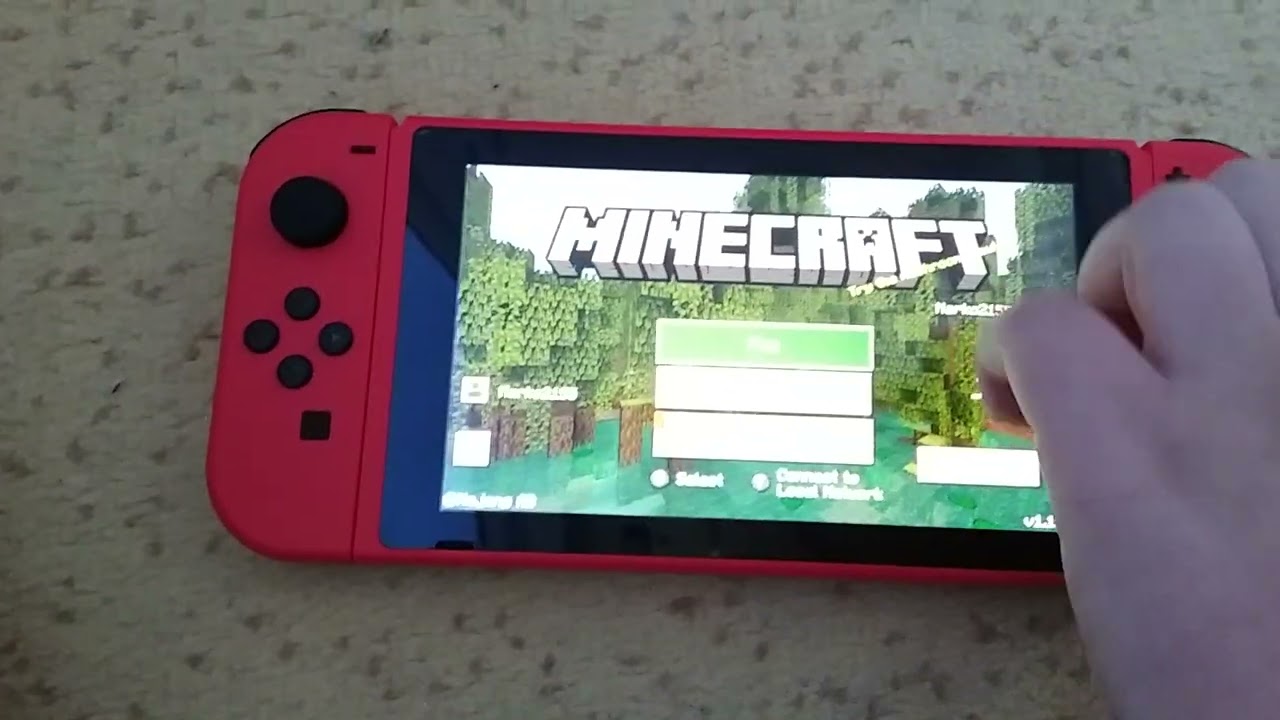 How to crash Minecraft for the Nintendo Switch - YouTube