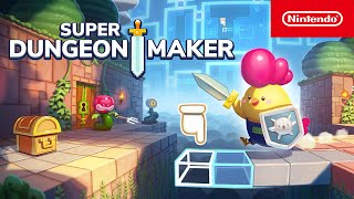 Super Dungeon Maker - Launch Trailer - Nintendo Switch