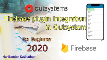 Firebase integration in Outsystem Studio - 2020 For Beginner | How to import plugin in Outsystem
