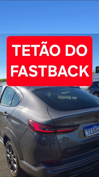 NOVO FASTBACK AGORA COM TETO SOLAR! MELHOR QUE NIVUS? #shorts
