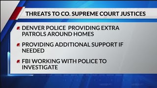 Threats against Colorado Supreme Court justices investigated