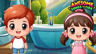 It's Bathtime! Bath Routine Song | Awesome Songs for Kids | Sing Along | Nursery Rhymes