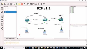RIP version 1,2  Basic Configuration