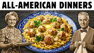 25 All-American Dinners That DEFINED The 1960s (But Vanished Completely)
