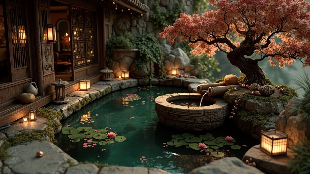 Zen Garden Flute Music for Deep Meditation | Japanese Ambient Sounds ...