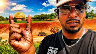 Holding onto the energy of Matrimandir #yashbenzo #Guyseh #travel #event