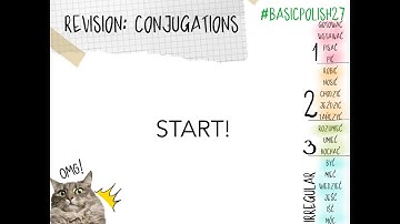 #BASICPOLISH. Revision: conjugations (27)