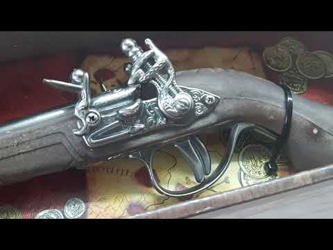 Пистоль пиратский Карибы детский игрушечный