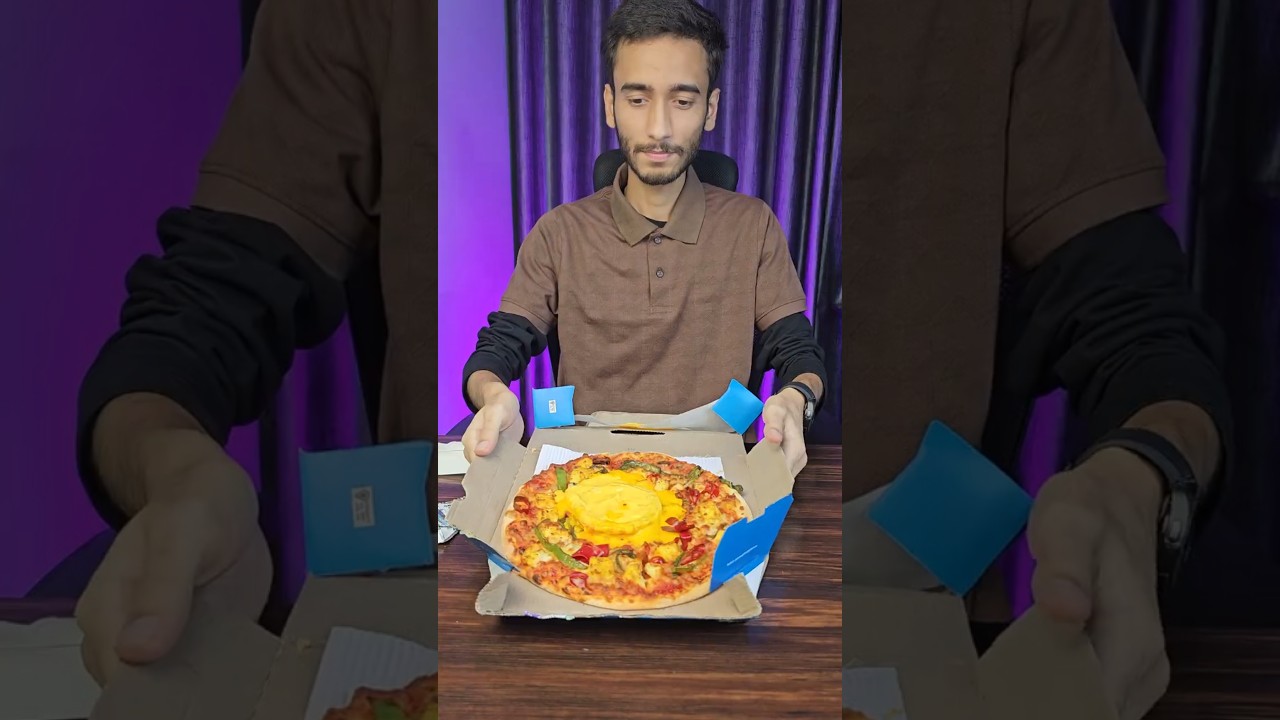 Testing Dominos Volcano Pizza