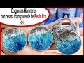 COLGANTES MARINEROS🌊con resina transparente de Resin Pro