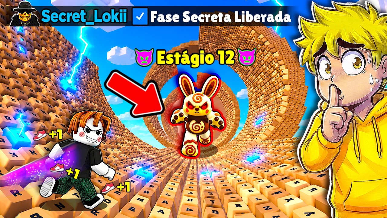 ZEREI NOVAS FASES DE ADMIN DO MUNDO GALAXY 2 no PARKOUR DE TECLADOS