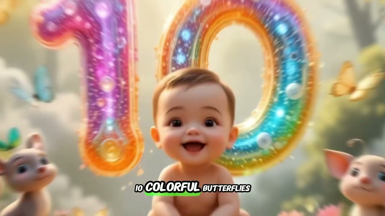 Считаем вместе с животными джунглей | Учим цифры и весело проводим время | Детские песенки и стиш...