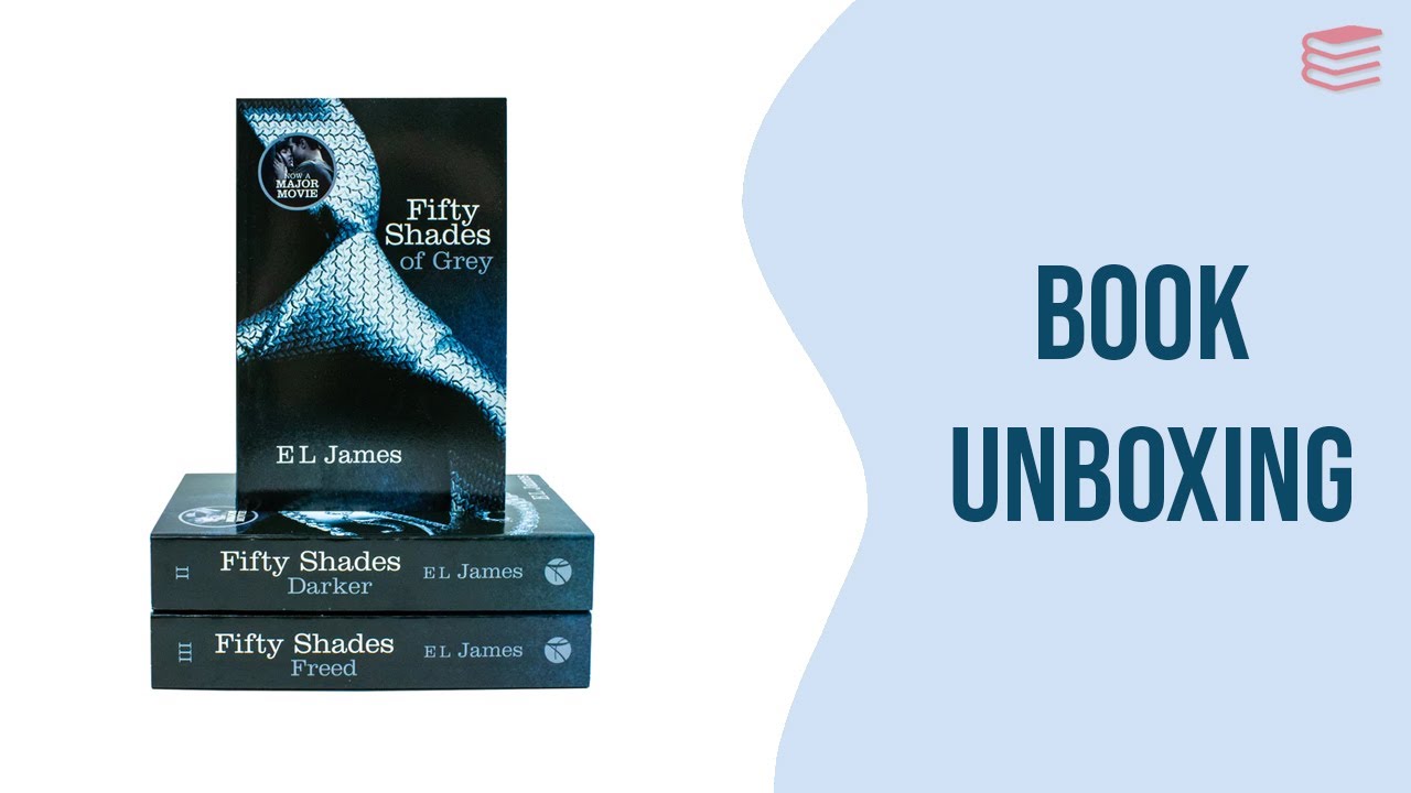 Fifty Shades Trilogy by E L James - 3 Book Paperback Collection